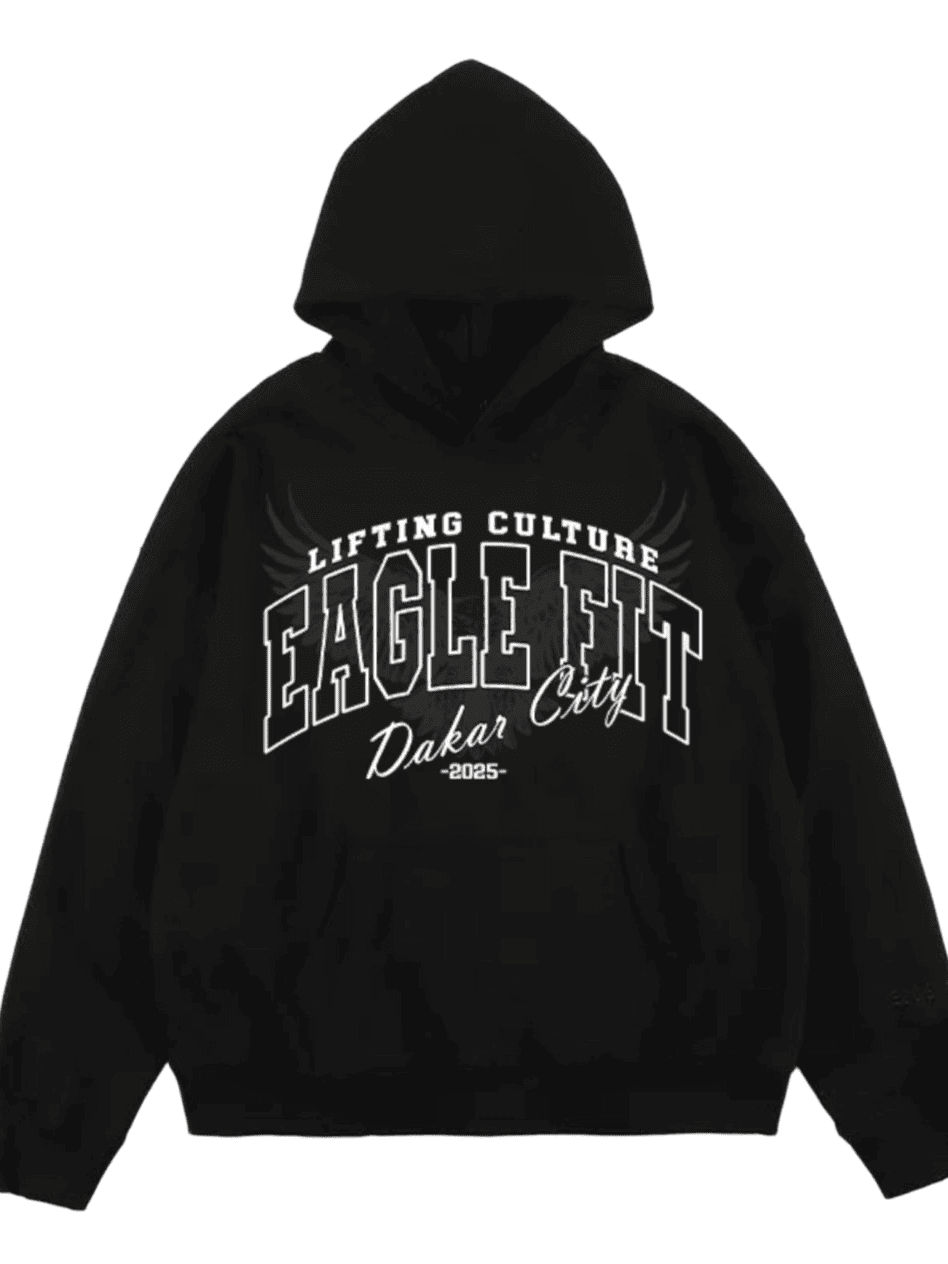 Pull Hoodie - Crimson Red