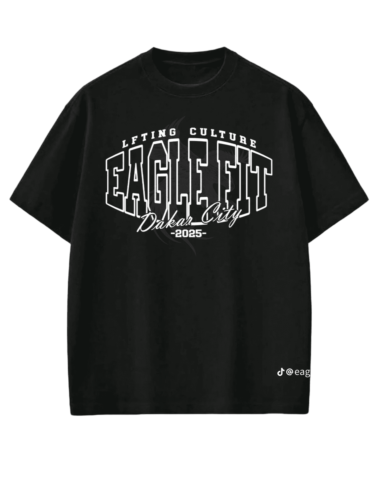 T-shirt Oversize - Essential Black.